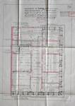 Cie d'assurance Vie Utrecht, Rue de la Loi 13-15, Bruxelles, projet de transformation, plan du quatrième étage, AVB/TP 33739 (1927)