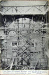 Pathé Palace, Anspachlaan 85, Brussel, postkaart van de werven, archieven familie Hamesse