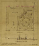 Boulevard Brand Whitlock 31, Woluwe-Saint-Lambert, plan du projet de jardinet (© Fondation CIVA Stichting/AAM, Brussels/ Paul Hamesse)