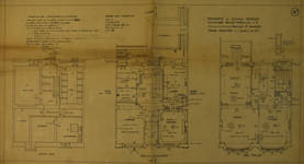 Boulevard Brand Whitlock 31, Woluwe-Saint-Lambert, plan des niveaux (© Fondation CIVA Stichting/AAM, Brussels/ Paul Hamesse)