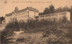 Sanatorium populaire de Waterloo - La Hulpe, Chemin du Sanatorium, Terhulpen, oude postkaart, privé-verzameling