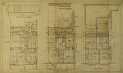 Boulevard Brand Whitlock 31, Woluwe-Saint-Lambert, plan des niveaux (© Fondation CIVA Stichting/AAM, Brussels/ Paul Hamesse)